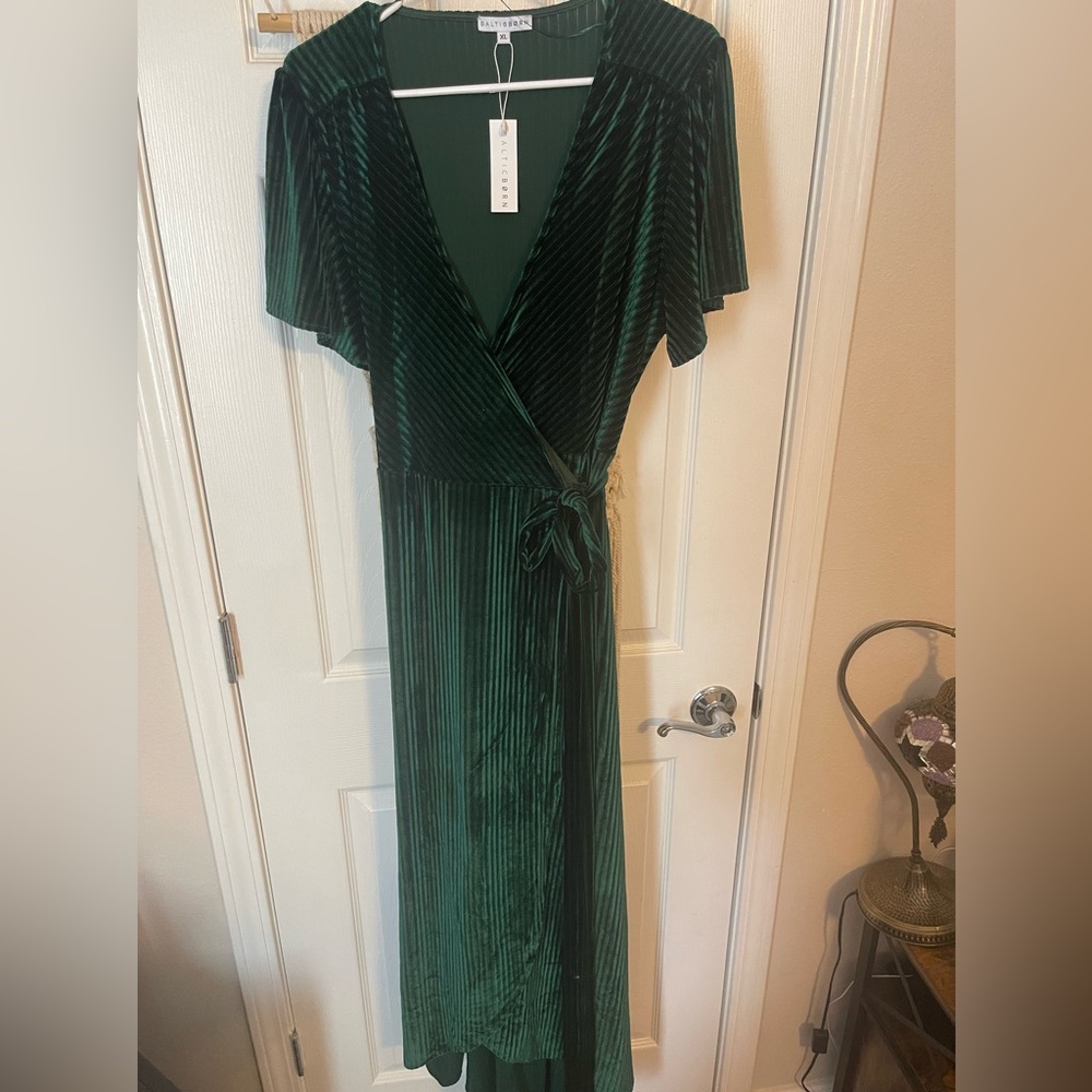 NWT Baltic Born High Low Wrap dress